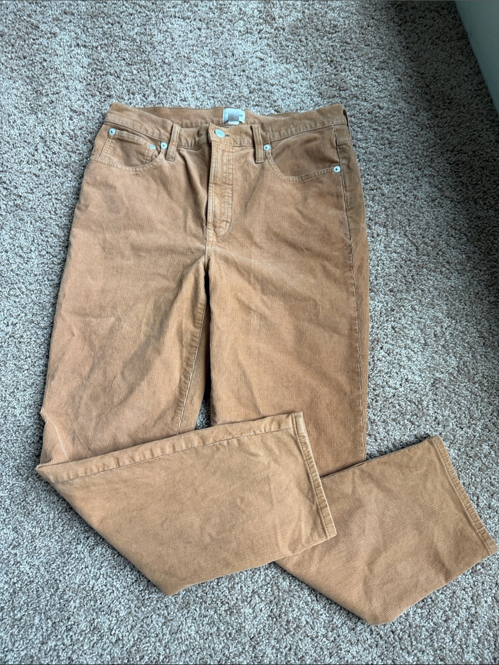J. Crew Corduroy Pants in Tan